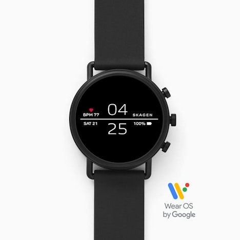 Skagen SKT5100 Falster 2 für 79€ - Smartwatch aus Silikon mit Touchscreen