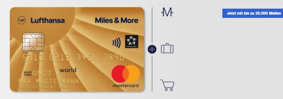 Lufthansa Miles & More Gold Card mit 25.000 Meilen geschenkt 💳 – Vielflieger-Kreditkarte mit unbegrenzter Meilengültigkeit