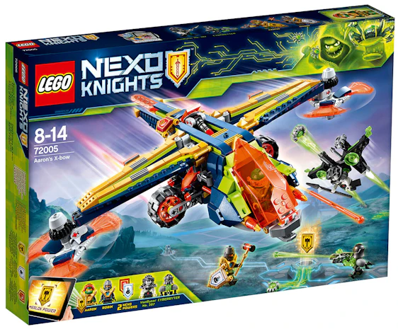 Lego Nexo Knights - Aarons Armbrust für 34€ – Set mit 569 Teilen und drei Mini-Figuren