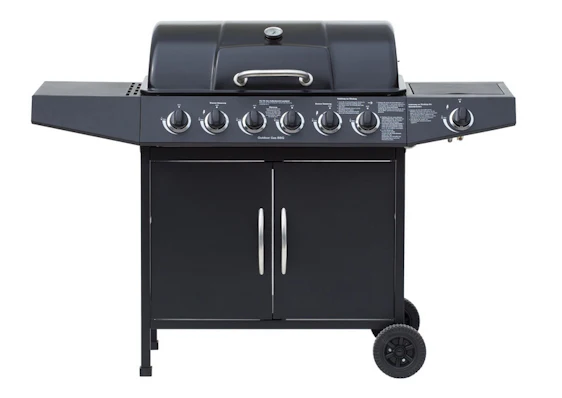 El Fuego Dayton 6+1 für 134€ - Gasgrill mit 6 Hauptbrennern + Seitenbrenner