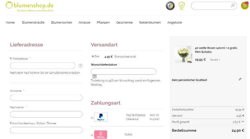 blumenshop-de-40-weisse-rosen-warenkorb